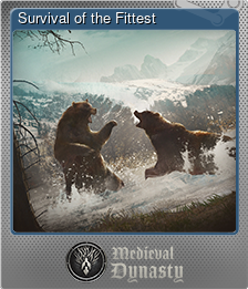 Series 1 - Card 4 of 8 - Survival of the Fittest
