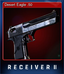 Series 1 - Card 2 of 5 - Desert Eagle .50