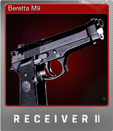 Series 1 - Card 1 of 5 - Beretta M9