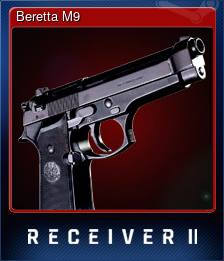 Series 1 - Card 1 of 5 - Beretta M9