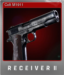 Series 1 - Card 5 of 5 - Colt M1911