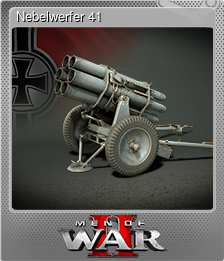 Series 1 - Card 8 of 12 - Nebelwerfer 41