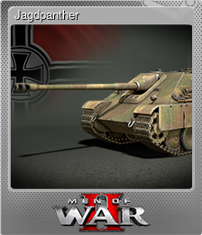 Series 1 - Card 5 of 12 - Jagdpanther
