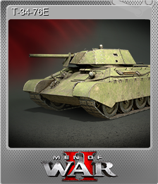 Series 1 - Card 12 of 12 - T-34-76E