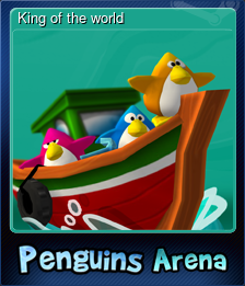 Series 1 - Card 1 of 5 - King of the world