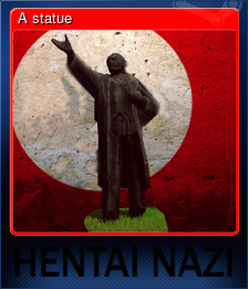 Series 1 - Card 6 of 10 - A statue