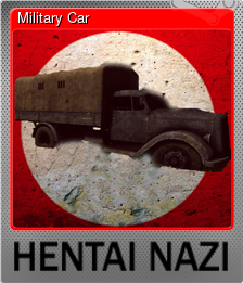Series 1 - Card 7 of 10 - Military Car