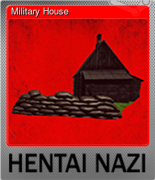 Series 1 - Card 3 of 10 - Military House