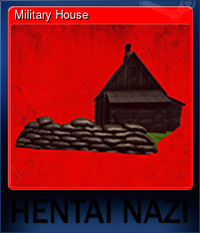 Series 1 - Card 3 of 10 - Military House