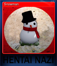 Series 1 - Card 9 of 10 - Snowman