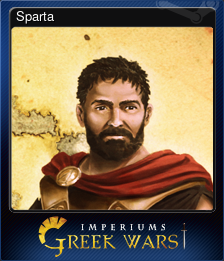 Series 1 - Card 8 of 9 - Sparta