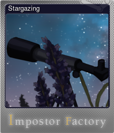 Series 1 - Card 5 of 6 - Stargazing