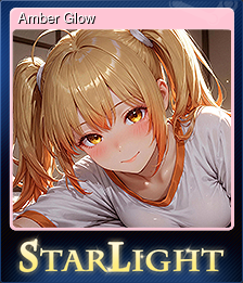 Series 1 - Card 8 of 15 - Amber Glow