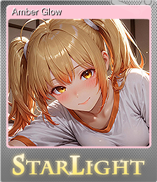 Series 1 - Card 8 of 15 - Amber Glow