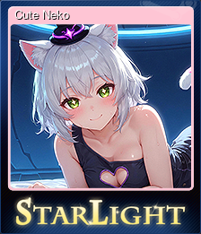 Series 1 - Card 12 of 15 - Cute Neko