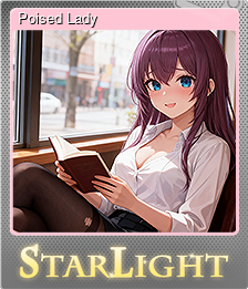 Series 1 - Card 14 of 15 - Poised Lady