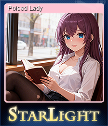 Series 1 - Card 14 of 15 - Poised Lady