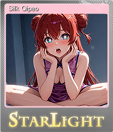 Series 1 - Card 5 of 15 - Silk Qipao