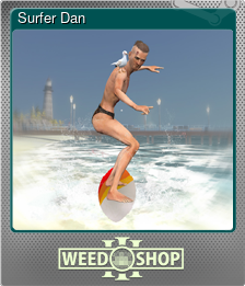 Series 1 - Card 4 of 5 - Surfer Dan