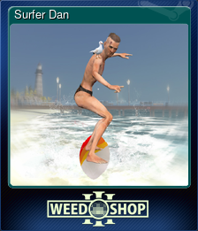 Series 1 - Card 4 of 5 - Surfer Dan