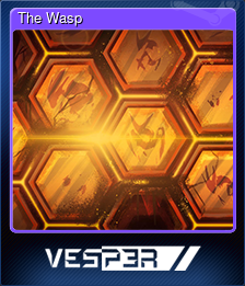 Series 1 - Card 3 of 7 - The Wasp