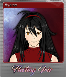 Series 1 - Card 1 of 11 - Ayame