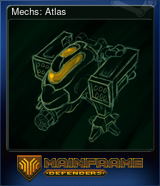 Series 1 - Card 1 of 5 - Mechs: Atlas