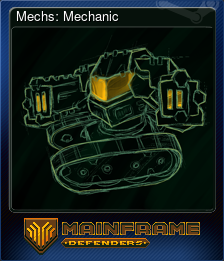 Series 1 - Card 3 of 5 - Mechs: Mechanic