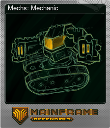 Series 1 - Card 3 of 5 - Mechs: Mechanic