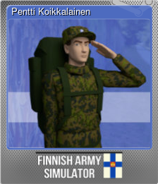 Series 1 - Card 5 of 5 - Pentti Koikkalainen