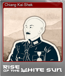 Series 1 - Card 4 of 15 - Chiang Kai-Shek