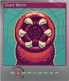 Series 1 - Card 3 of 15 - Giant Worm