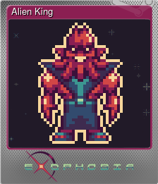 Series 1 - Card 15 of 15 - Alien King
