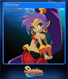 Series 1 - Card 9 of 11 - Shantae