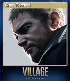 Series 1 - Card 3 of 8 - Chris Redfield