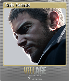 Series 1 - Card 3 of 8 - Chris Redfield