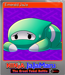 Series 1 - Card 7 of 15 - Emerald JaJa