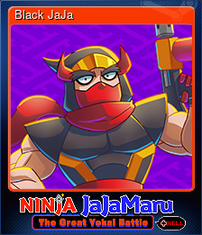 Series 1 - Card 8 of 15 - Black JaJa