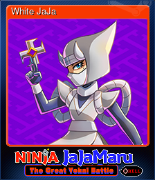 Series 1 - Card 9 of 15 - White JaJa