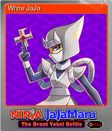 Series 1 - Card 9 of 15 - White JaJa