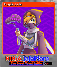 Series 1 - Card 5 of 15 - Purple JaJa