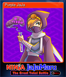 Series 1 - Card 5 of 15 - Purple JaJa