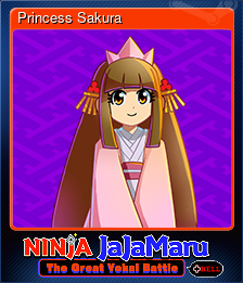 Series 1 - Card 14 of 15 - Princess Sakura