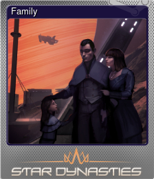 Series 1 - Card 4 of 8 - Family