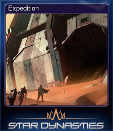 Series 1 - Card 3 of 8 - Expedition
