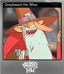 Series 1 - Card 2 of 7 - Greybeard the Wise