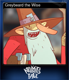 Series 1 - Card 2 of 7 - Greybeard the Wise