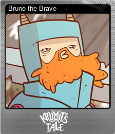 Series 1 - Card 1 of 7 - Bruno the Brave