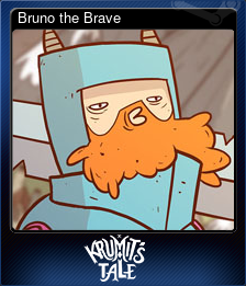 Series 1 - Card 1 of 7 - Bruno the Brave