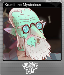 Series 1 - Card 6 of 7 - Krumit the Mysterious